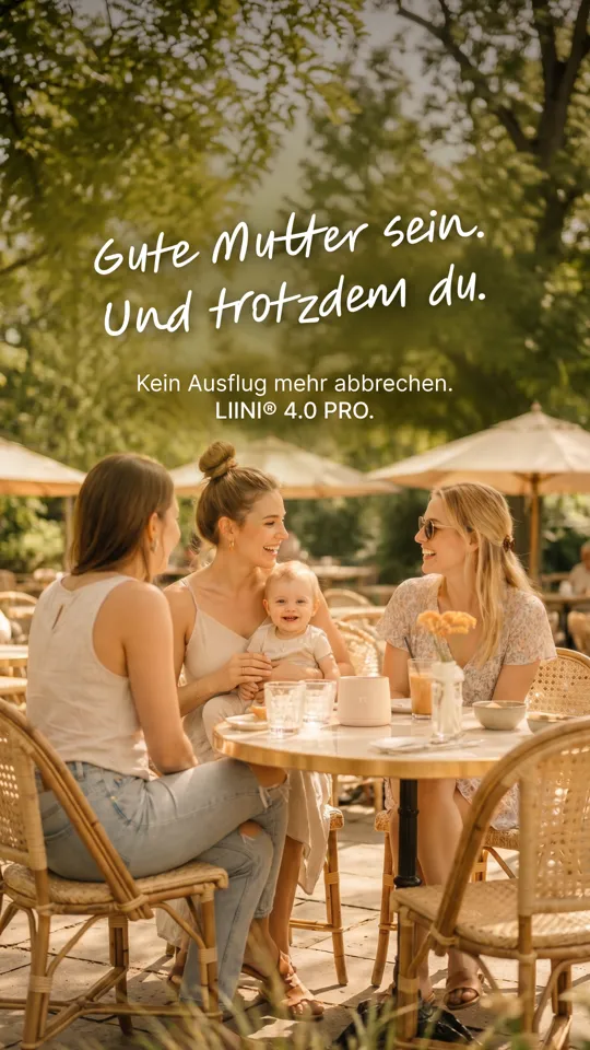 LIINI – Meta Ad Creative: Flaschenwärmer Lifestyle Gute Mutter
